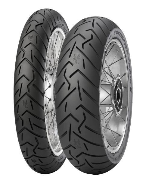 [2802800] On/off enduro rengas PIRELLI 120/70R19 TL 60V SCORPION TRAIL II etuosa