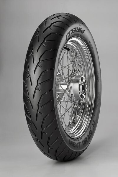 [2211300] Chopper/cruiser rengas PIRELLI 130/70R18 TL 63V NIGHT DRAGON etuosa