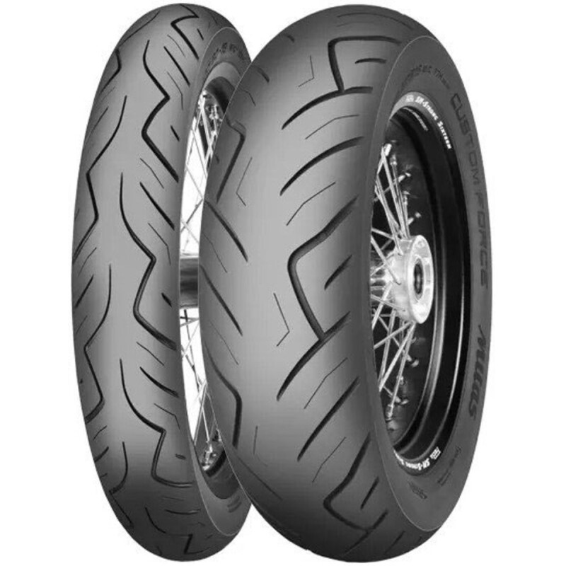 [3001598127000] Chopper/cruiser tyre MITAS 80/90-21 TL 54H CUSTOM FORCE Front